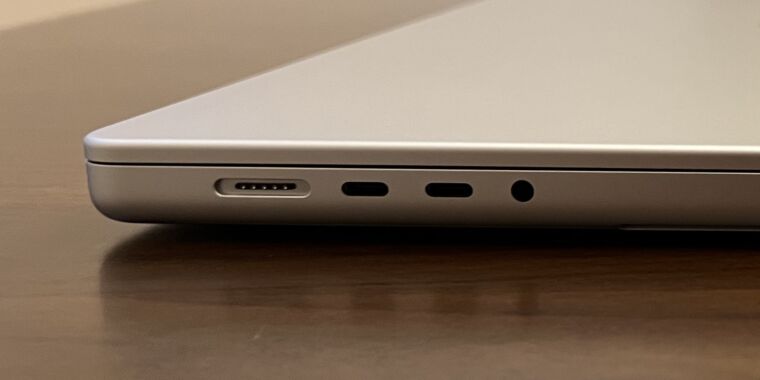 Test du MacBook Pro 13 pouces M2, 2022